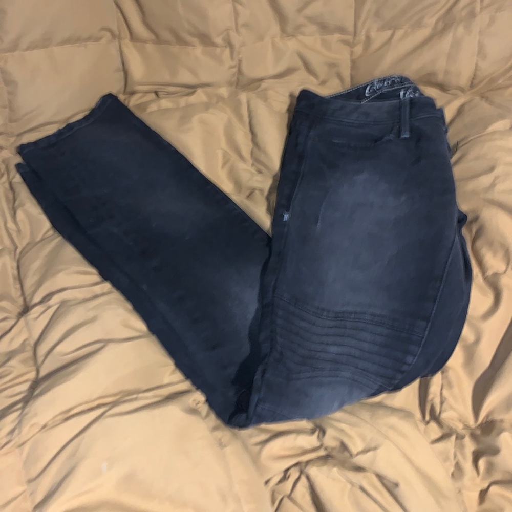 Distressed Converse Jeans